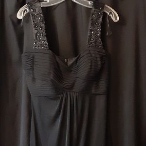 Black cocktail dress